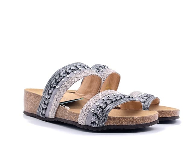 GRUNLAND Ciabatta Donna aperta Memi Canna di Fucile - 5