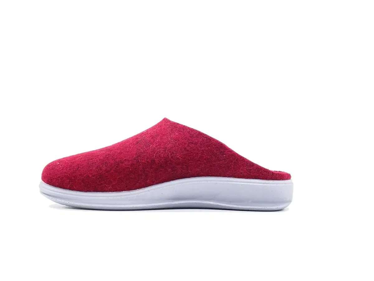 GRUNLAND Ciabatte Chiuse Donna Rama Bordeaux Cenere in Pantofole Calzature Durello - Agna, commercioVirtuoso.it