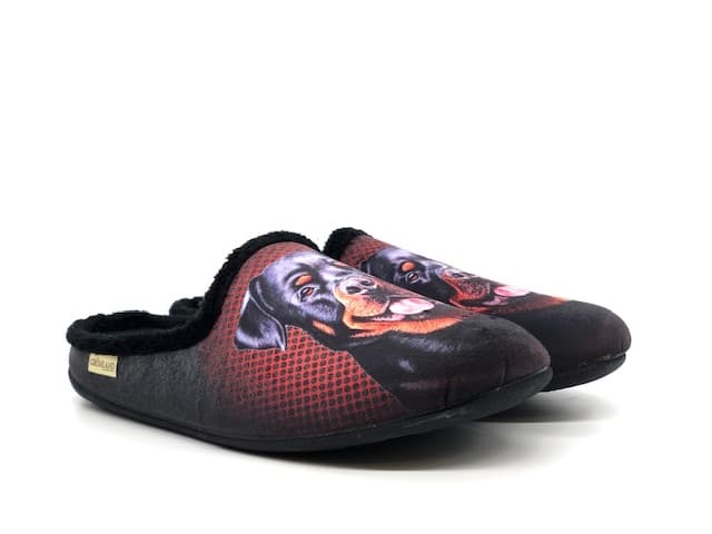 GRUNLAND Ciabatte chiuse uomo LECY nero - 5