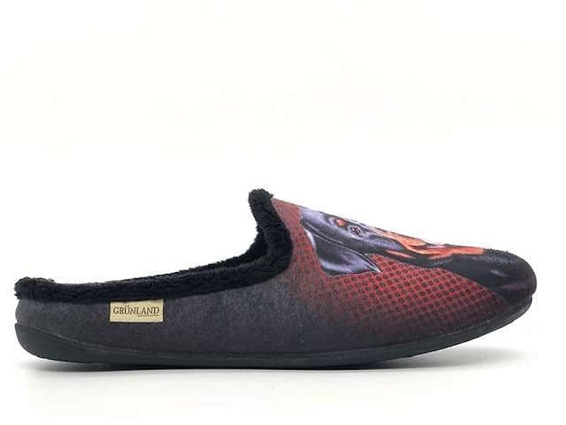 GRUNLAND Ciabatte chiuse uomo LECY nero in Pantofole Calzature Durello - Agna, commercioVirtuoso.it