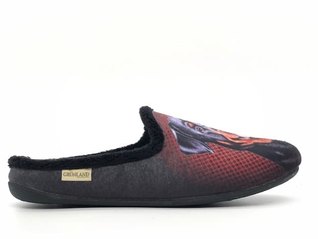GRUNLAND Ciabatte chiuse uomo LECY nero in Pantofole Calzature Durello - Agna, commercioVirtuoso.it