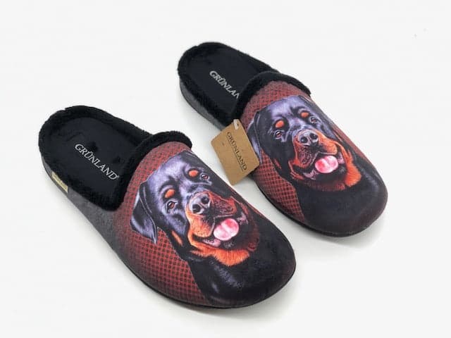 GRUNLAND Ciabatte chiuse uomo LECY nero in Pantofole Calzature Durello - Agna, commercioVirtuoso.it