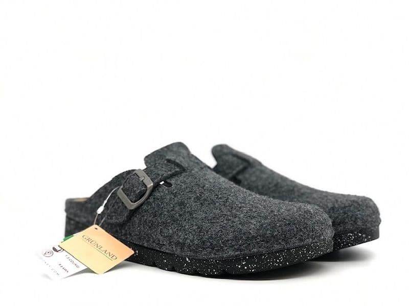 GRUNLAND Ciabatte chiuse uomo TOPP antracite - 5