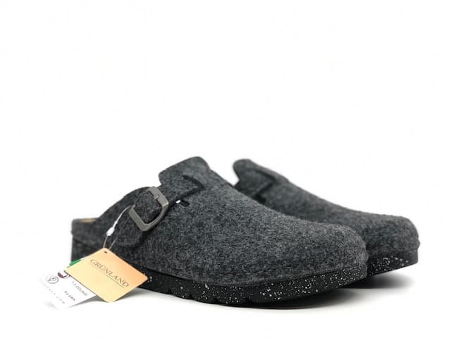 GRUNLAND Ciabatte chiuse uomo TOPP antracite - 6