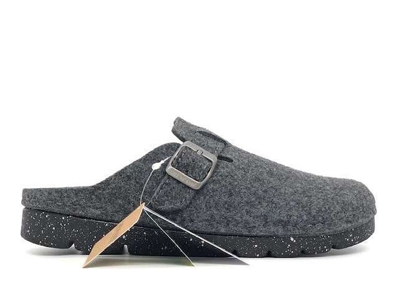 GRUNLAND Ciabatte chiuse uomo TOPP antracite in Pantofole Calzature Durello - Agna, commercioVirtuoso.it