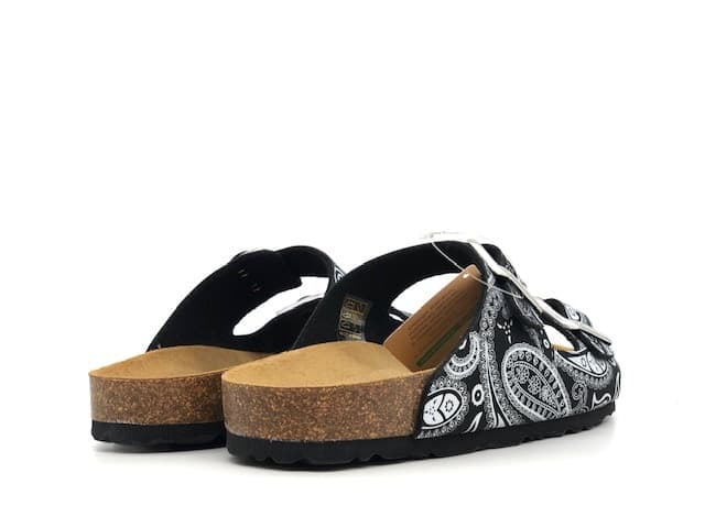 GRUNLAND Ciabatte donna due fasce CB2671 Nero in Infradito e ciabatte da spiaggia Calzature Durello - Agna, commercioVirtuoso.it