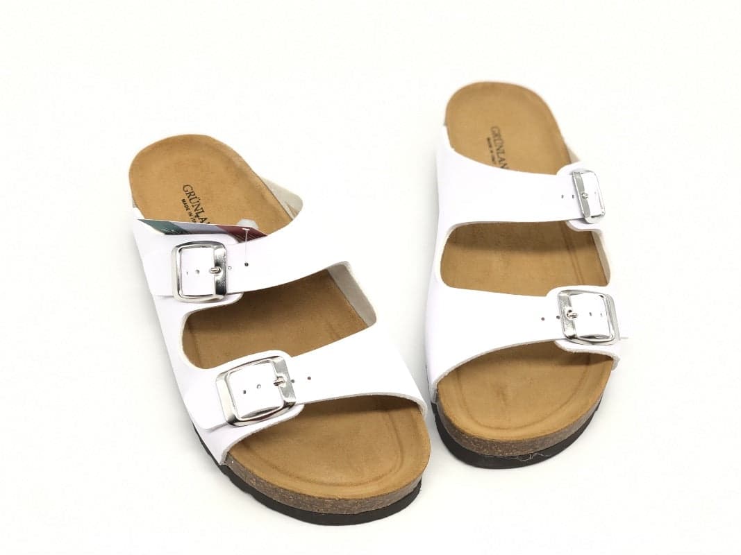 GRUNLAND Ciabatte donna HOLA CB2445 bianco in Infradito Calzature Durello - Agna, commercioVirtuoso.it