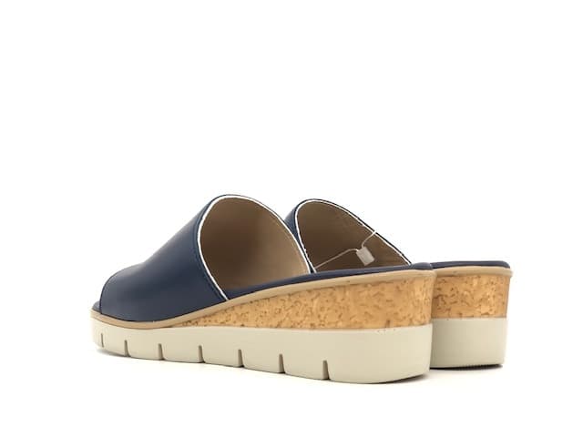 GRUNLAND Ciabatte donna PAFO Blu in Pantofole Calzature Durello - Agna, commercioVirtuoso.it