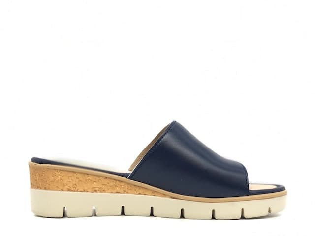 GRUNLAND Ciabatte donna PAFO Blu in Pantofole Calzature Durello - Agna, commercioVirtuoso.it