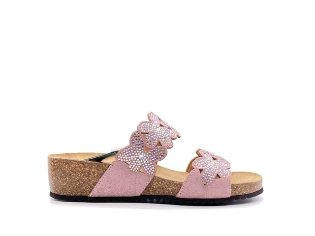 GRUNLAND Ciabatte Donna Memi Cipria in Infradito e ciabatte da spiaggia Calzature Durello - Agna, commercioVirtuoso.it