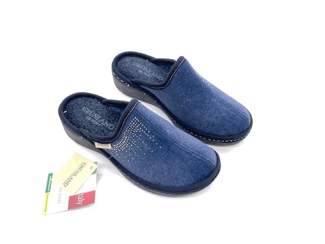 GRUNLAND Ciabatta Donna Alde Blu in Pantofole Calzature Durello - Agna, commercioVirtuoso.it