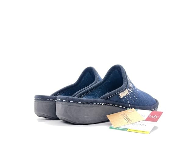 GRUNLAND Ciabatta Donna Alde Blu in Pantofole Calzature Durello - Agna, commercioVirtuoso.it