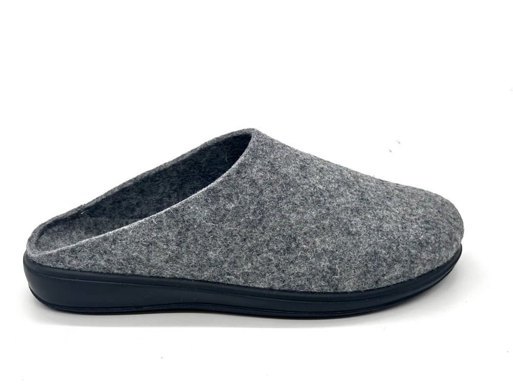 Grunland ciabatte uomo Laso feltro grigio - 5