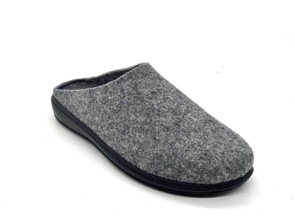 Grunland ciabatte uomo Laso feltro grigio in Pantofole Calzature Durello - Agna, commercioVirtuoso.it