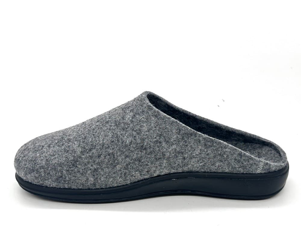 Grunland ciabatte uomo Laso feltro grigio in Pantofole Calzature Durello - Agna, commercioVirtuoso.it