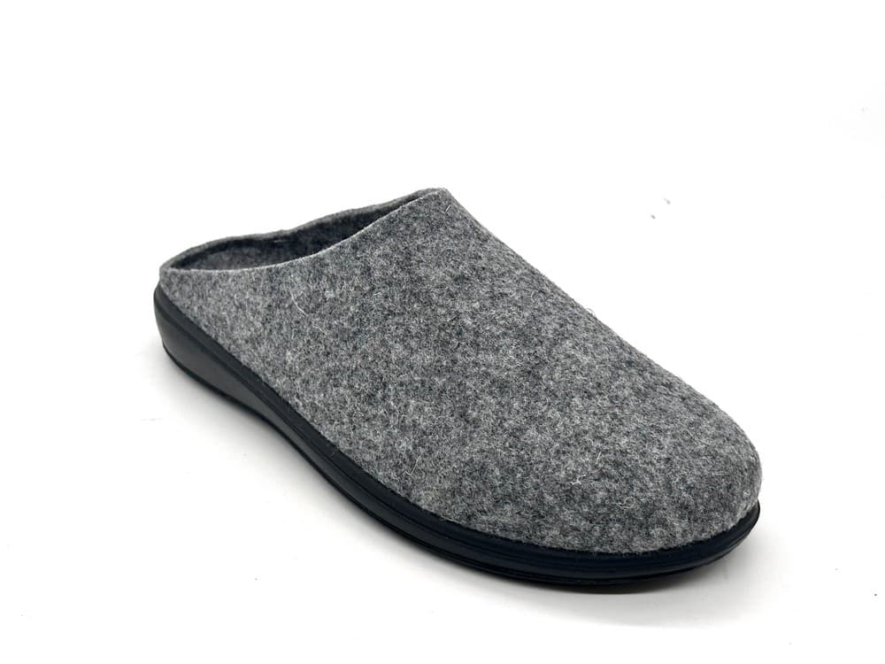 Grunland ciabatte uomo Laso feltro grigio in Pantofole Calzature Durello - Agna, commercioVirtuoso.it