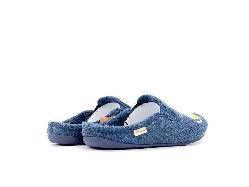 GRUNLAND Ciabatte Uomo Lecy Blu Birra - 4