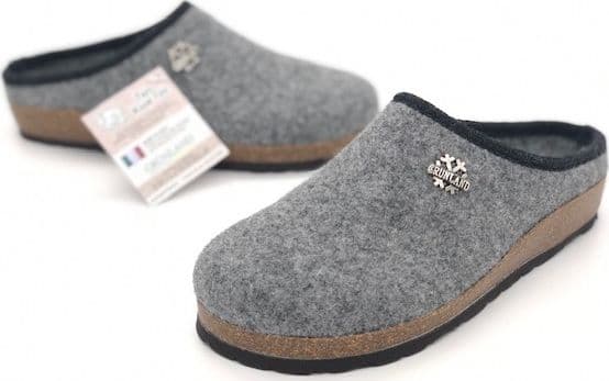 GRUNLAND Ciabatte donna SARA CB016911 grigio in Pantofole Calzature Durello - Agna, commercioVirtuoso.it
