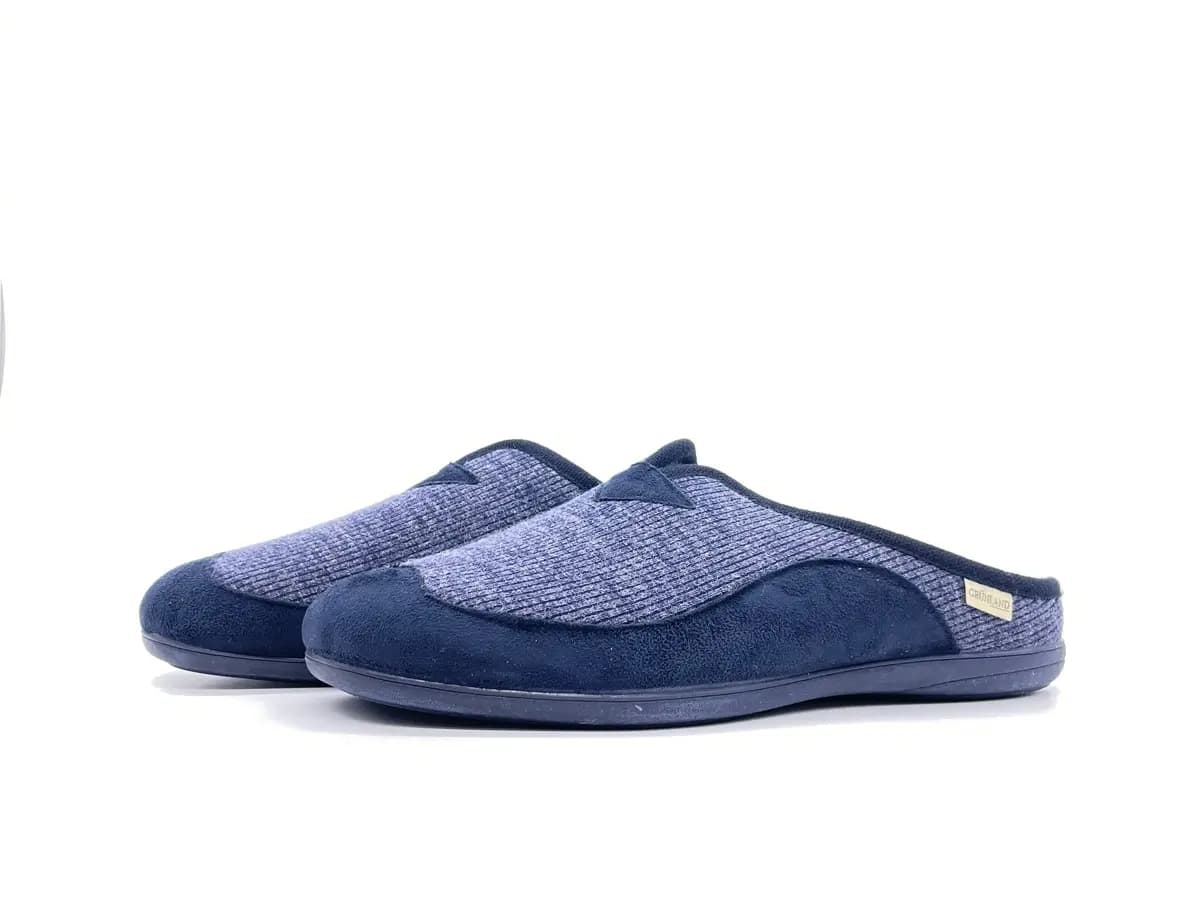 GRUNLAND Pantofole uomo GAFO blu - 6