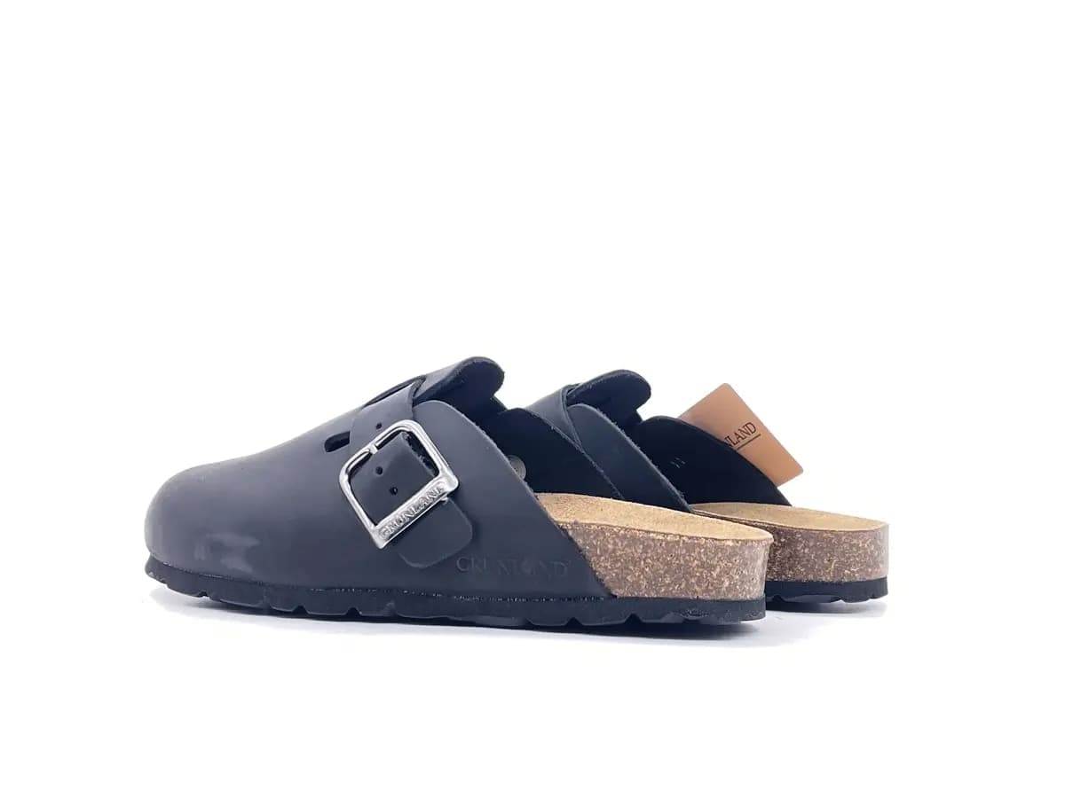 GRUNLAND Ciabatta Chiusa Donna Sara Nero in Ciabatte moda Calzature Durello - Agna, commercioVirtuoso.it
