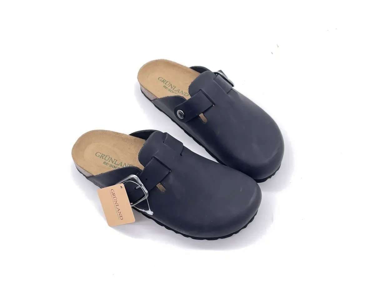 GRUNLAND Ciabatta Chiusa Donna Sara Nero in Ciabatte moda Calzature Durello - Agna, commercioVirtuoso.it