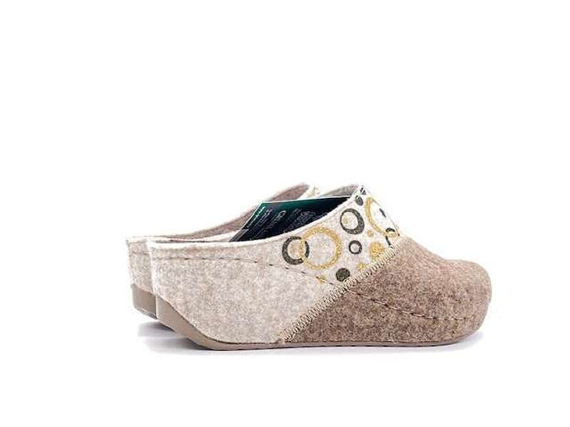 GRUNLAND Ciabatta Chiusa Donna Rapy Nocciola Panna in Pantofole Calzature Durello - Agna, commercioVirtuoso.it