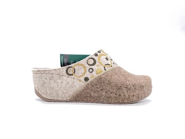 GRUNLAND Ciabatta Chiusa Donna Rapy Nocciola Panna in Pantofole Calzature Durello - Agna, commercioVirtuoso.it