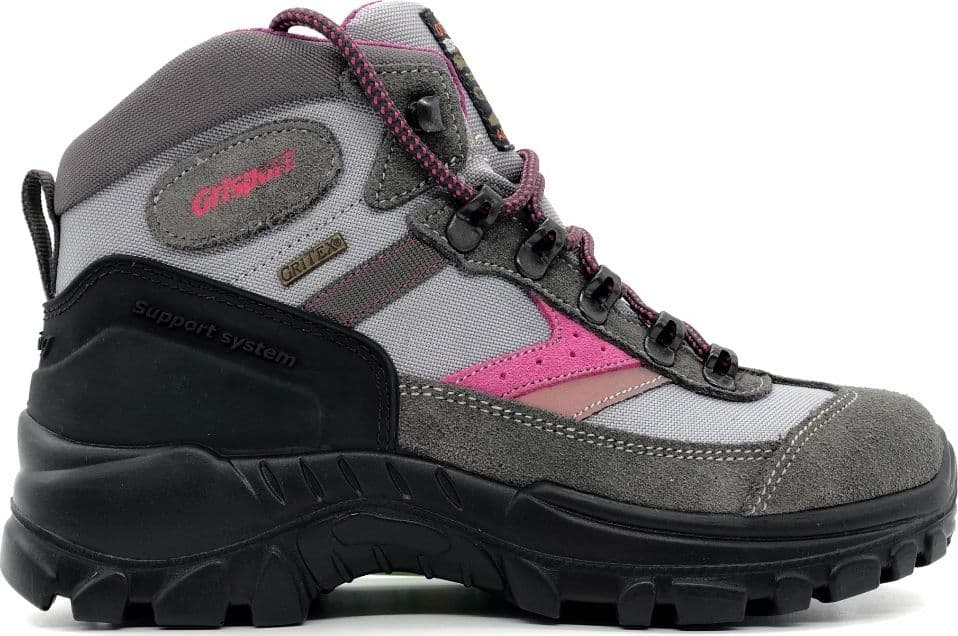 GRISPORT Scarponcino Trekking donna grigio rosa - 6
