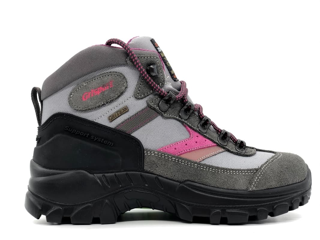 GRISPORT Scarponcino Trekking donna grigio rosa - 6