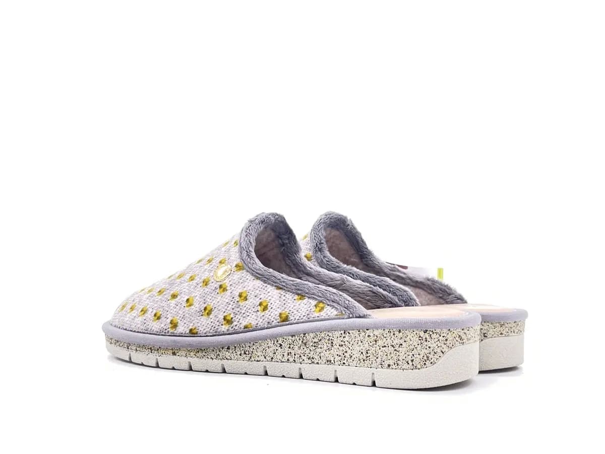 GRUNLAND Ciabatta Dola Donna Chiusa Grigio in Pantofole Calzature Durello - Agna, commercioVirtuoso.it