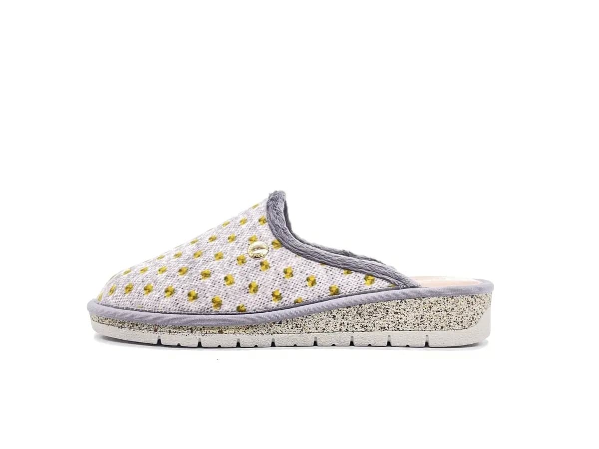 GRUNLAND Ciabatta Dola Donna Chiusa Grigio in Pantofole Calzature Durello - Agna, commercioVirtuoso.it