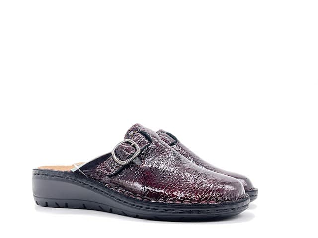 GRUNLAND Ciabatta Chiusa Donna Dafa bordeaux - 6