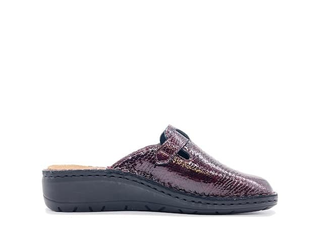 GRUNLAND Ciabatta Chiusa Donna Dafa bordeaux in Pantofole Calzature Durello - Agna, commercioVirtuoso.it