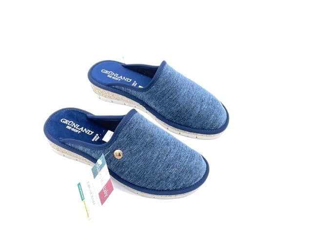 GRUNLAND Ciabatta Chiusa Donna Dola Blu in Pantofole Calzature Durello - Agna, commercioVirtuoso.it
