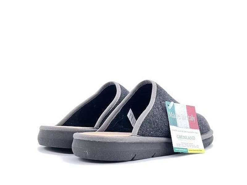 GRUNLAND Ciabatta Chiusa Uomo Loso Nero in Pantofole Calzature Durello - Agna, commercioVirtuoso.it
