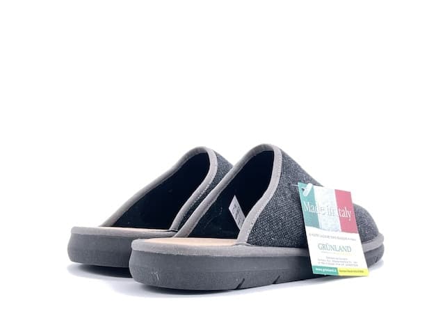 GRUNLAND Ciabatta Chiusa Uomo Loso Nero in Pantofole Calzature Durello - Agna, commercioVirtuoso.it
