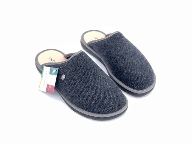 GRUNLAND Ciabatta Chiusa Uomo Loso Nero in Pantofole Calzature Durello - Agna, commercioVirtuoso.it