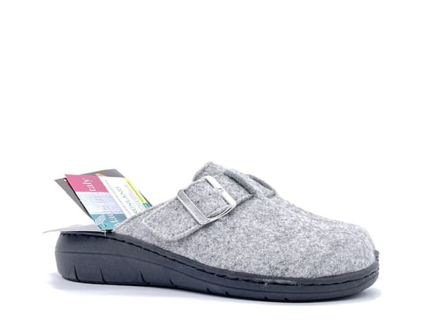 GRUNLAND Ciabatta Chiusa Donna Dasa Cenere - 6