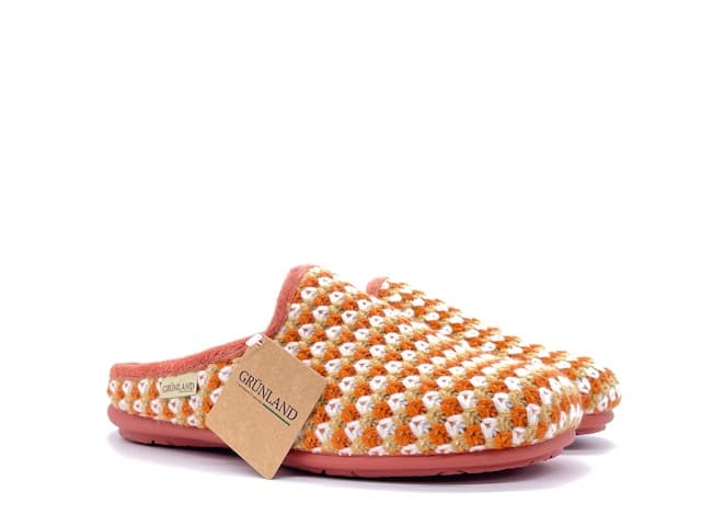 GRUNLAND Ciabatta Chiusa Donna Faye Mattone - 5