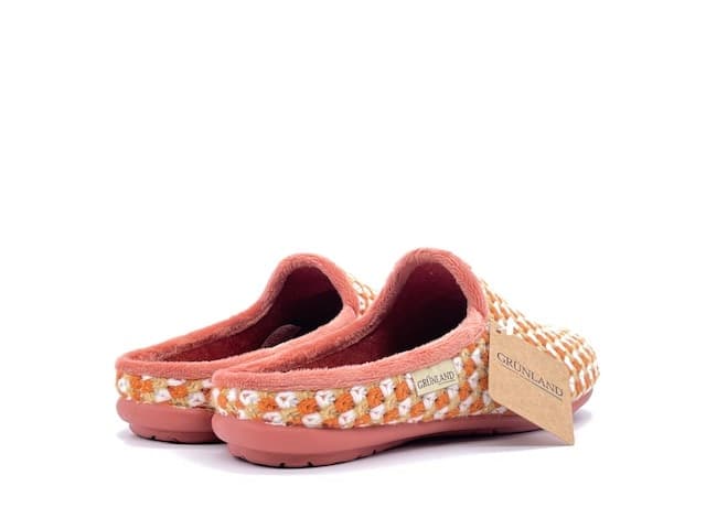 GRUNLAND Ciabatta Chiusa Donna Faye Mattone in Pantofole Calzature Durello - Agna, commercioVirtuoso.it