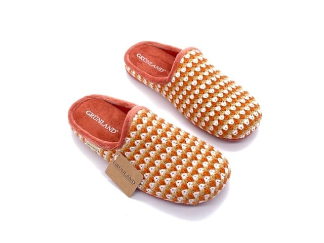 GRUNLAND Ciabatta Chiusa Donna Faye Mattone in Pantofole Calzature Durello - Agna, commercioVirtuoso.it