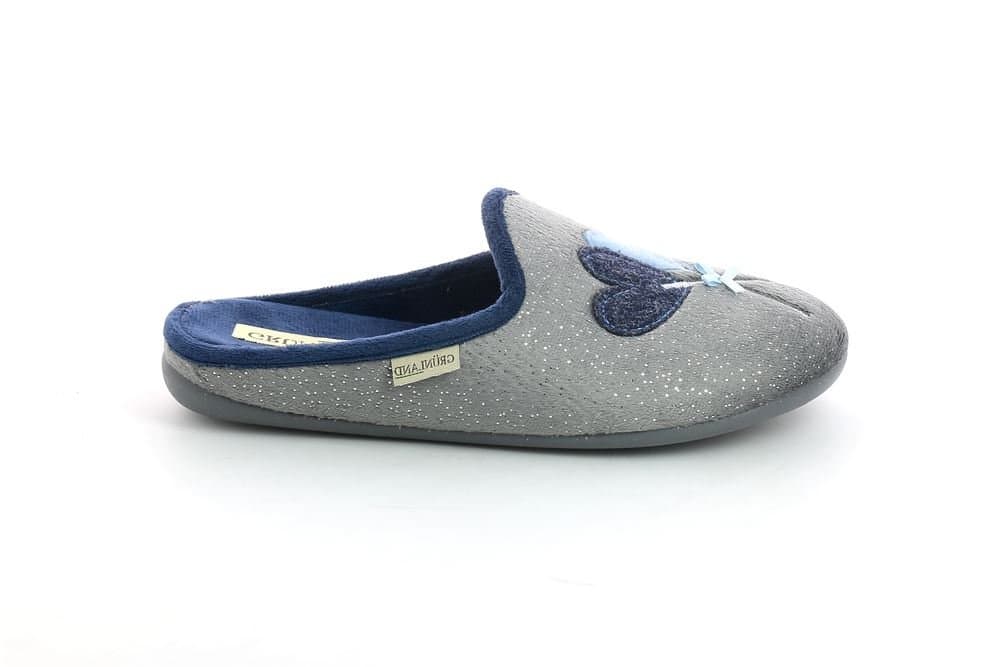 GRUNLAND Ciabatta donna GAYE grigio - 5