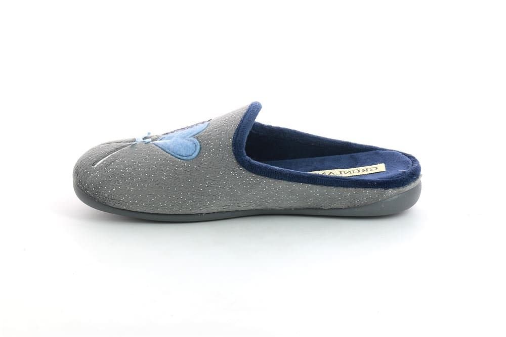 GRUNLAND Ciabatta donna GAYE grigio in Pantofole Calzature Durello - Agna, commercioVirtuoso.it