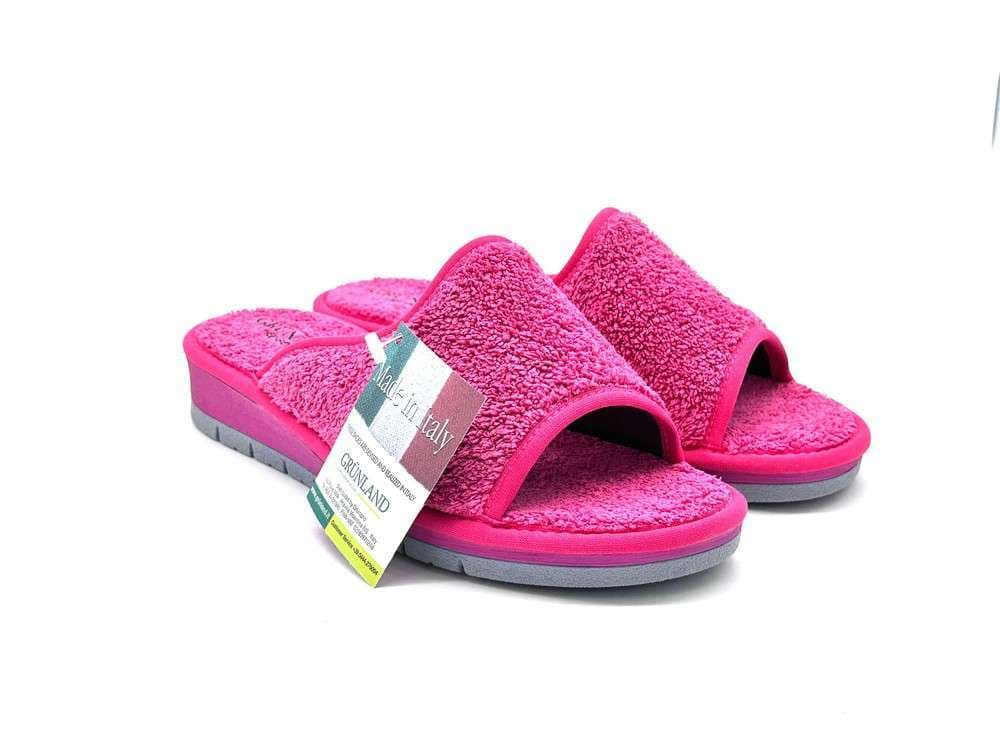 GRUNLAND Ciabatta Dola in spugna fucsia in Pantofole Calzature Durello - Agna, commercioVirtuoso.it