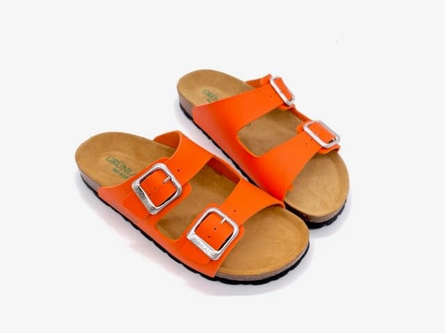 GRUNLAND Ciabatta Donna Sara Arancio in Pantofole Calzature Durello - Agna, commercioVirtuoso.it