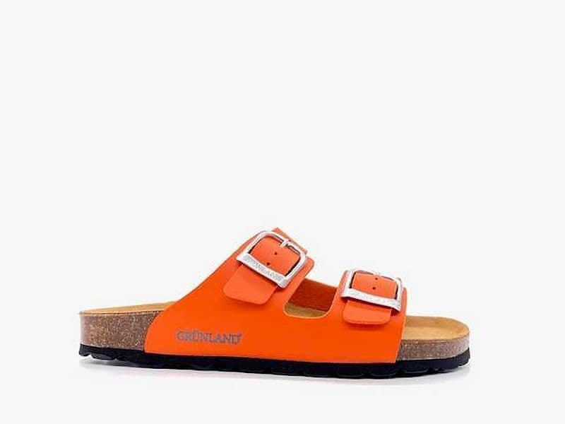 GRUNLAND Ciabatta Donna Sara Arancio in Pantofole Calzature Durello - Agna, commercioVirtuoso.it
