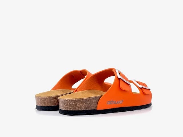 GRUNLAND Ciabatta Donna Sara Arancio in Pantofole Calzature Durello - Agna, commercioVirtuoso.it