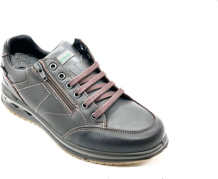 GRISPORT Scarpa Uomo In Pelle Marrone con Zip in Stivali da escursionismo Calzature Durello - Agna, commercioVirtuoso.it