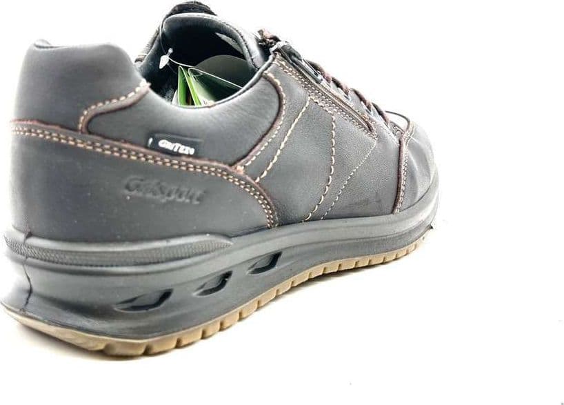 GRISPORT Scarpa Uomo In Pelle Marrone con Zip - 4