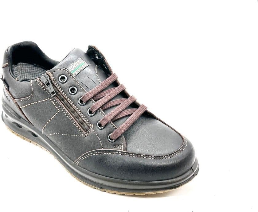 GRISPORT Scarpa Uomo In Pelle Marrone con Zip in Stivali da escursionismo Calzature Durello - Agna, commercioVirtuoso.it
